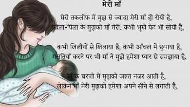 Short Poem on Mother in Hindi