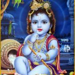 Child Krishna Hindu God Krishna Bhagwan Photo Download