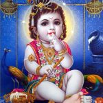 Cute Child Krishna Wallpaper