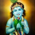 God Krishna Painting HD Photo