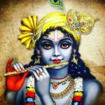 Krishna Beautiful Photo Bhagwan Bansuri Wallpaper