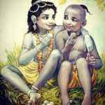 Krishna Sudama Childhood Picture