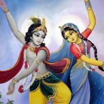 Radha Krishna HD Painting Wallpaper