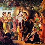 Radha Krishna and Gopies Wallpaper