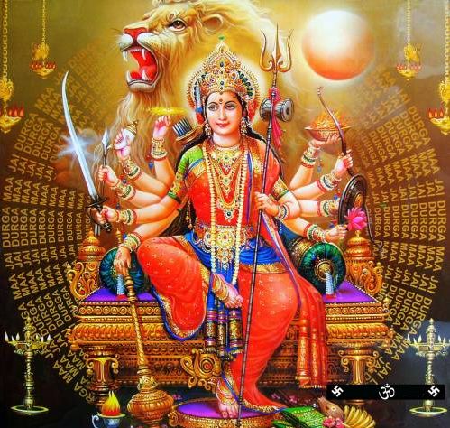 Durga Mata Image for Mobile Wallpaper