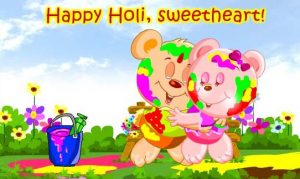 Holi Cute Images for Children