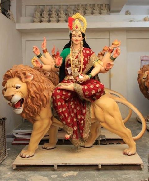Maa Durga Images Wallpaper Beautiful Statue