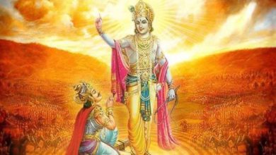 Lord Krishna and Karna Samwad in Hindi