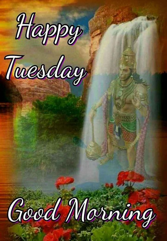 Lord Hanumana Tuesday Good Morning Image