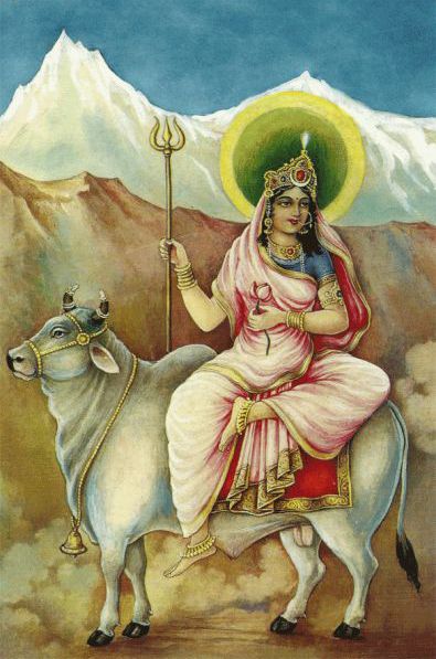 Shailputri Devi for Navratri Pic