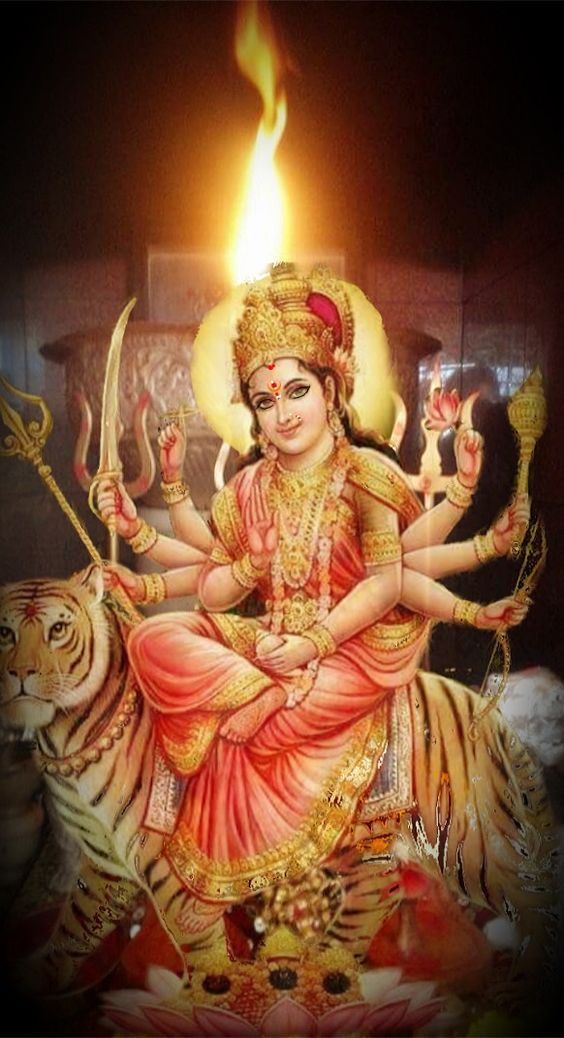 Durga Maiya Ki Pooja Ki Photo for Instagram