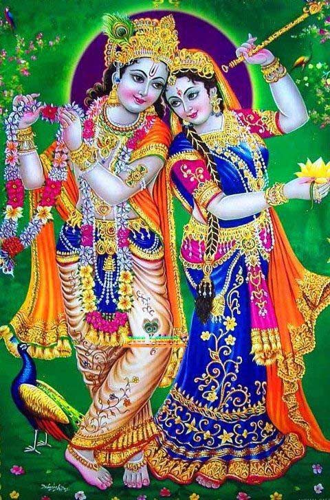 Divine Soulmate Radha Krishna Romantic HD Image Photos Free Download