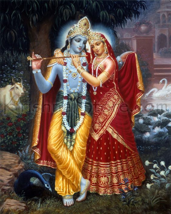 Radha and Krishna Both Couple Romantic Best Image